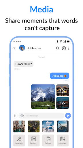 Messages : SMS & Private Chat screenshot 4