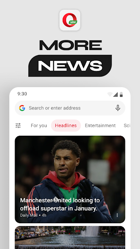 Opera Mini: Fast Web Browser screenshot 6