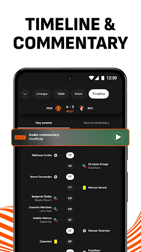 LiveScore: Live Sports Scores screenshot 2