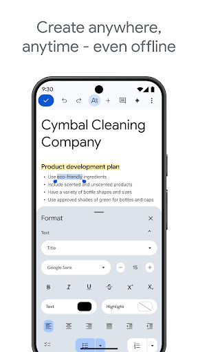 Google Docs screenshot 8