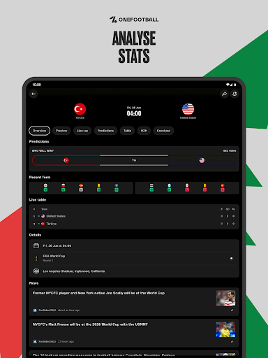 OneFootball Live Soccer scores screenshot 16