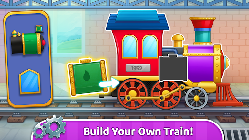 Train Station Game for Kids screenshot 5