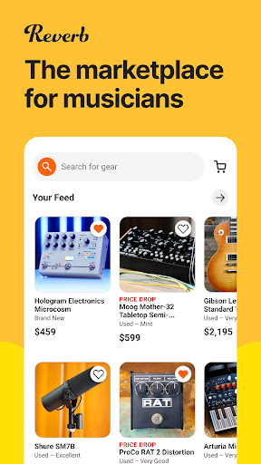 Reverb: Buy & Sell Music Gear screenshot 1