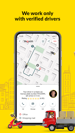 maxim — order a taxi & food screenshot 8