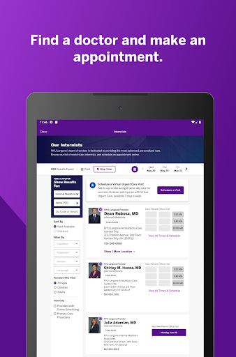 NYU Langone Health screenshot 7
