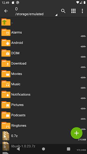 ZArchiver screenshot 2