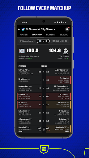 ESPN Fantasy Sports screenshot 2