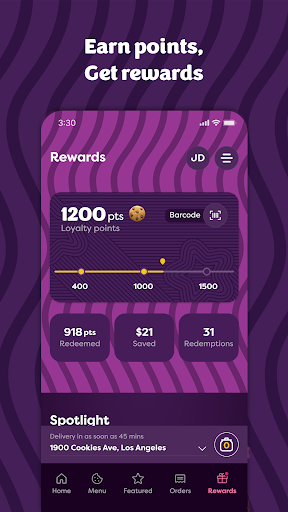 Insomnia Cookies screenshot 1