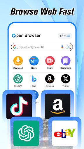 Open Browser - Smart & Safe screenshot 1