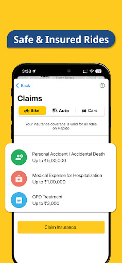Rapido: Bike-Taxi, Auto & Cabs screenshot 1