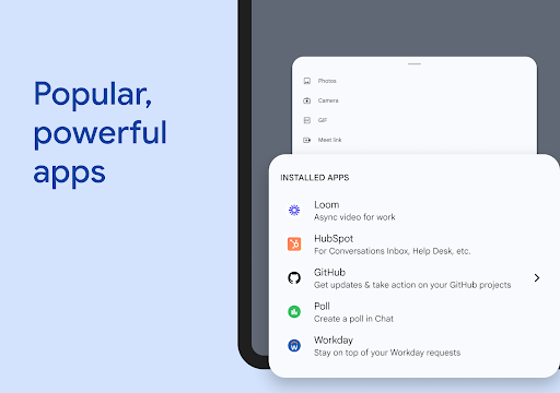 Google Chat screenshot 16