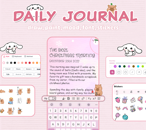 Diary with Fingerprint Lock screenshot 15