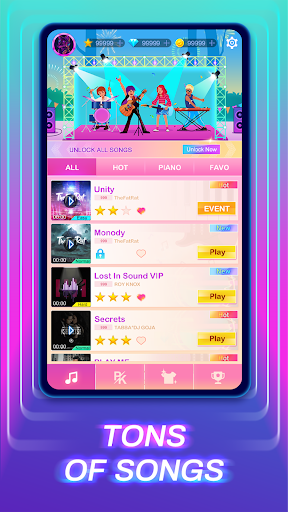 Piano Fire 2: Slide Challenge screenshot 8
