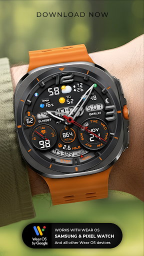 PER32 Ultra Hybrid Watch Face screenshot 1