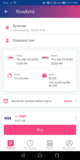 Flowbird Parking screenshot 3