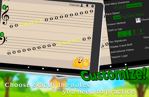 Flashnote Derby- music notes! screenshot 9
