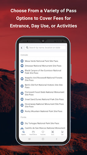 Recreation.gov screenshot 3