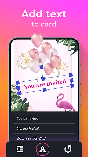 Birthday Invitation Card Maker screenshot 28