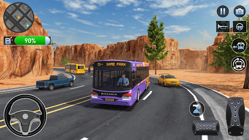 Bus Simulator : 3D Bus Games screenshot 13