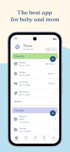 Nara - Baby & Mom Tracker screenshot 6