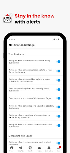 Yelp for Business screenshot 3