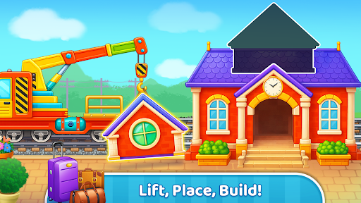 Train Station Game for Kids screenshot 1