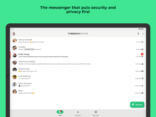 Threema. The Secure Messenger screenshot 4