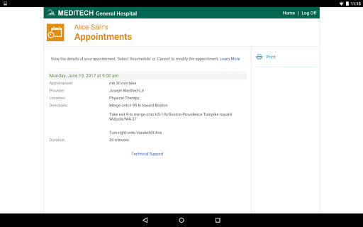 MEDITECH MHealth screenshot 9