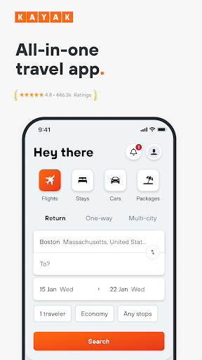 KAYAK: Flights, Hotels & Cars screenshot 9