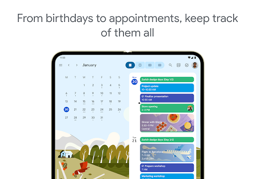 Google Calendar screenshot 13
