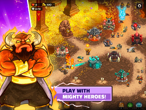 Kingdom Rush Vengeance TD Game screenshot 16