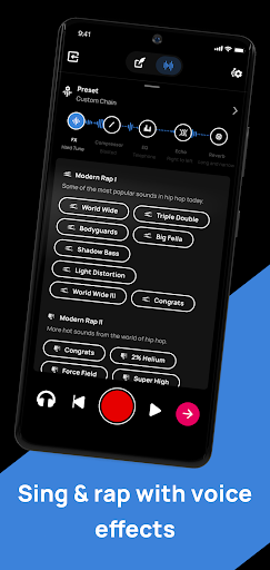Voloco: Auto Vocal Tune Studio screenshot 1