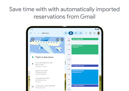 Google Calendar screenshot 3