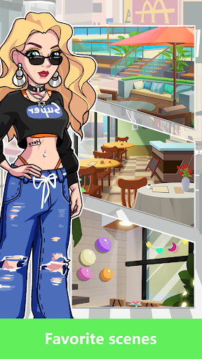 Vlinder Story: Dress up & Spa screenshot 10