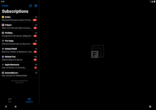 Fluent Reader Lite - RSS Clien screenshot 4