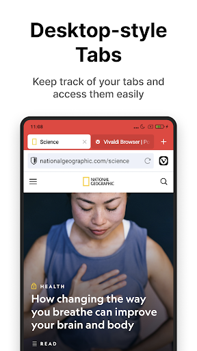 Vivaldi Browser - Fast & Safe screenshot 1
