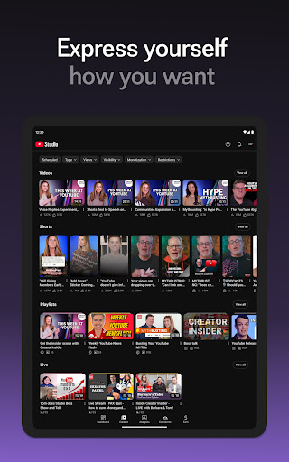 YouTube Studio screenshot 4