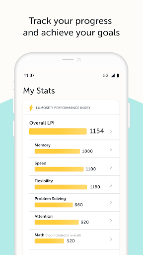 Lumosity: Brain Training Games screenshot 4