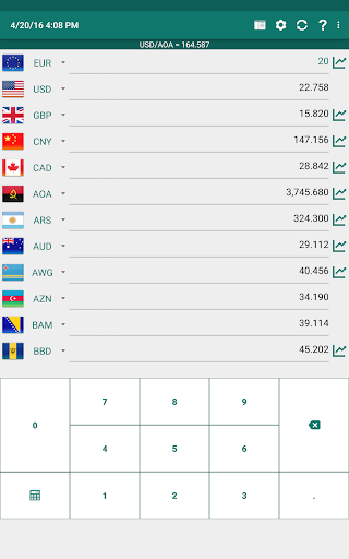 Currency Converter Plus screenshot 1