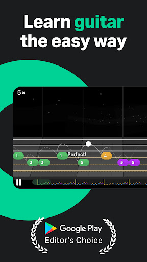 Yousician: Learn & Play Guitar screenshot 1