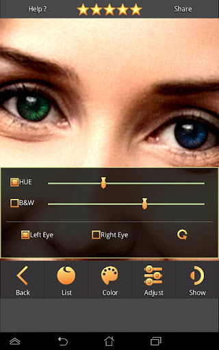 FoxEyes - Change Eye Color screenshot 5