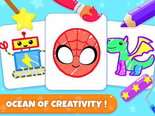 Drawing Games: Paint And Color screenshot 8