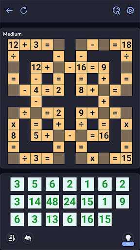 Crossmath® - Math Puzzle Games screenshot 8