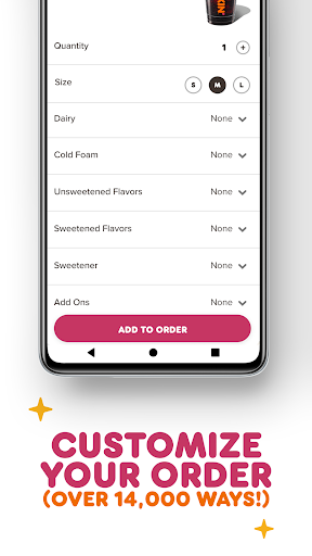 Dunkin’ screenshot 2