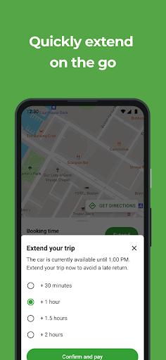 Zipcar screenshot 2