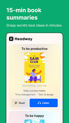 Headway - Daily Micro Learning screenshot 2