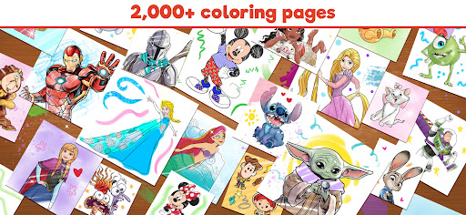 Disney Coloring World screenshot 3