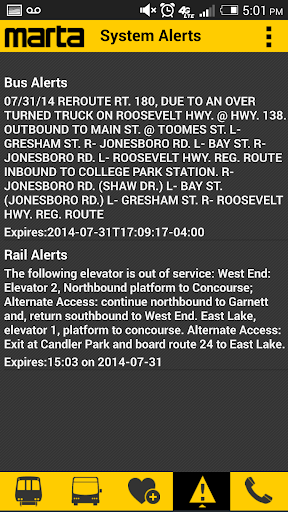 MARTA On the Go screenshot 1