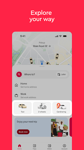 Freenow by Lyft - taxi & more screenshot 5