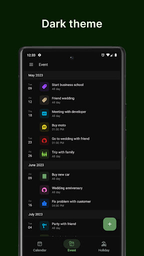 Holiday Calendar screenshot 8